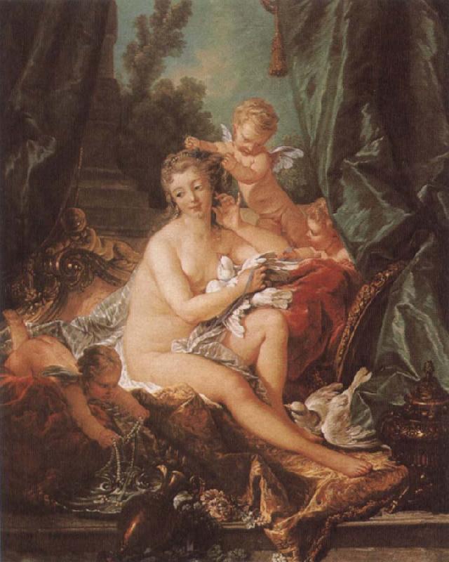 Francois Boucher The Toilet of Venus